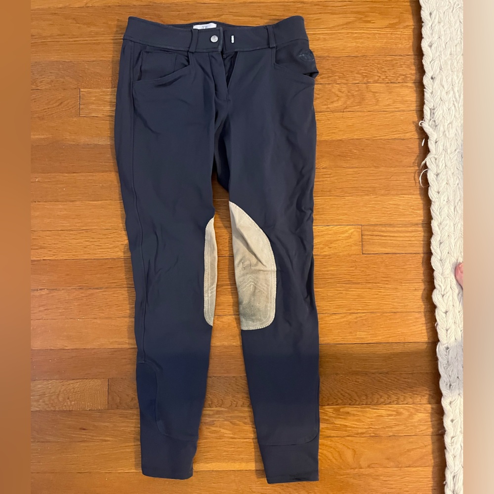 French blue Hadley by Smartpak breeches 26L